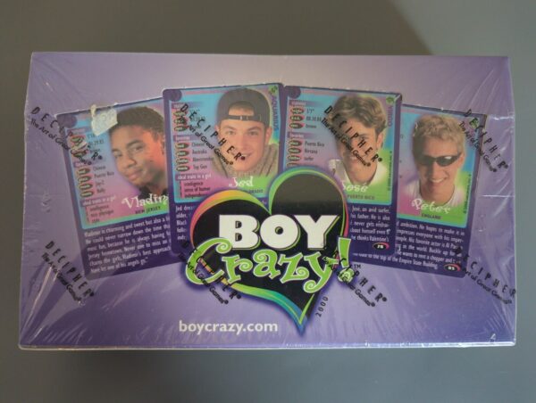 Boy Crazy Trading Cards Box of 36 Packs New & Sealed Jason Colorado